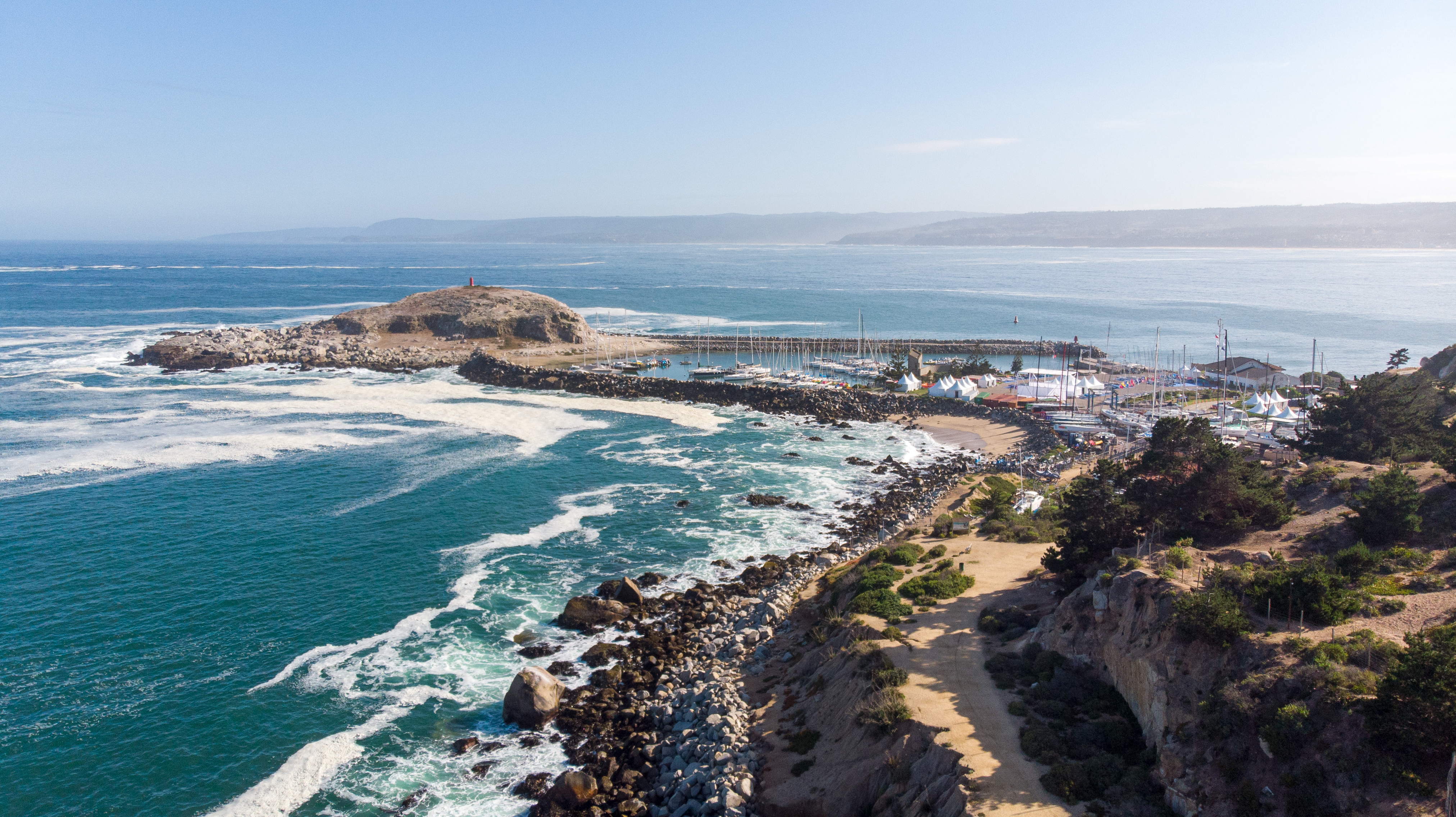 Atardecer en Algarrobo